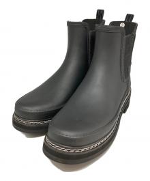 HUNTER（ハンター）の古着「W REF STITCH DETAIL CHELSEA」｜ブラック