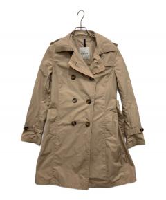 中古・古着通販】MONCLER (モンクレール) トレンチコート ベージュ