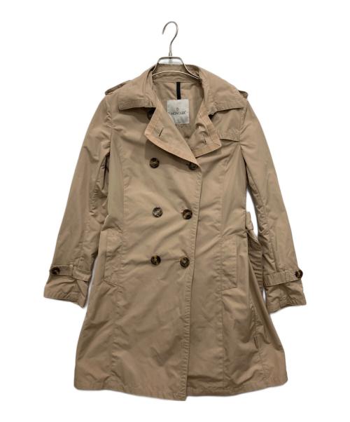 MONCLER（モンクレール）MONCLER (モンクレール) VENUS トレンチコート ベージュ サイズ:SIZE0の古着・服飾アイテム