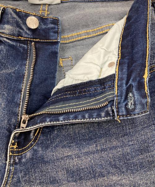 PROCLUB（プロクラブ）PROCLUB (プロクラブ) ワイドレッグデニムパンツ ネイビー サイズ:76cm (W30)の古着・服飾アイテム