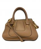 Chloeクロエ）の古着「HAYLEY/2WAYトートバッグ」｜ベージュ