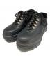 ADRER（アドラー）の古着「High sole ring dad sneaker」｜ブラック