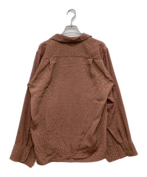 South2 West8（サウスツー ウエストエイト）south2 west8 (サウスツー ウエストエイト) One-up shirt Poly Jacquard ブラウン サイズ:Sの古着・服飾アイテム