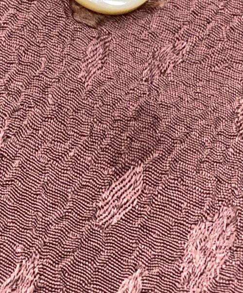 South2 West8（サウスツー ウエストエイト）south2 west8 (サウスツー ウエストエイト) One-up shirt Poly Jacquard ブラウン サイズ:Sの古着・服飾アイテム