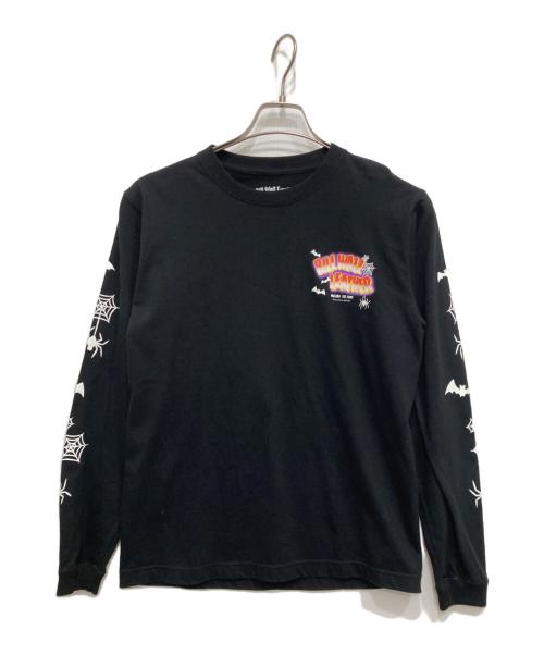 BILL WALL LEATHER（ビルウォールレザー）BILL WALL LEATHER (ビルウォールレザー) Disney (ディズニー) BEAMS (ビームス) プリントカットソー ブラック サイズ:Sの古着・服飾アイテム