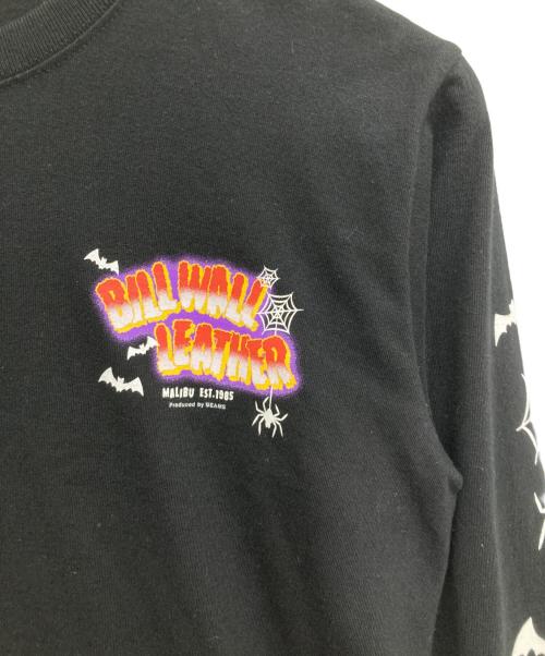 BILL WALL LEATHER（ビルウォールレザー）BILL WALL LEATHER (ビルウォールレザー) Disney (ディズニー) BEAMS (ビームス) プリントカットソー ブラック サイズ:Sの古着・服飾アイテム