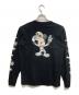 BILL WALL LEATHER (ビルウォールレザー) Disney (ディズニー) BEAMS (ビームス) プリントカットソー ブラック サイズ:S：4000円