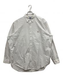 POLO RALPH LAUREN（ポロ・ラルフローレン）の古着「YARMOUTH/長袖シャツ」｜ホワイト