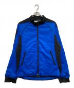 COMME des GARCONS SHIRTコムデギャルソンシャツ）の古着「00’sジップアップジャケット」｜ブルー