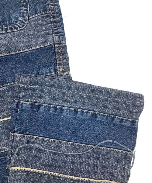 Hysteric Glamour（ヒステリックグラマー）Hysteric Glamour (ヒステリックグラマー) スクラッチフレアデニムパンツ インディゴ サイズ:Mの古着・服飾アイテム