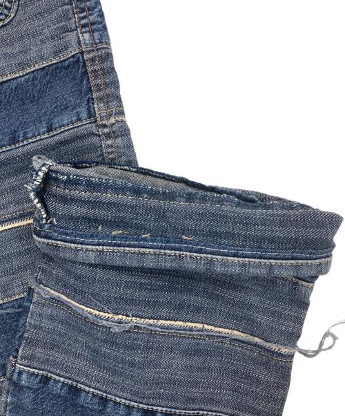 Hysteric Glamour（ヒステリックグラマー）Hysteric Glamour (ヒステリックグラマー) スクラッチフレアデニムパンツ インディゴ サイズ:Mの古着・服飾アイテム