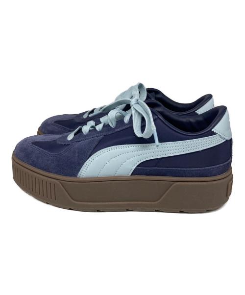 PUMA（プーマ）PUMA (プーマ) カルメン ティートゥーエスローカットスニーカー ネイビー サイズ:25.5の古着・服飾アイテム