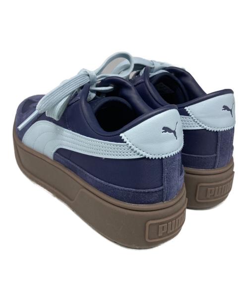 PUMA（プーマ）PUMA (プーマ) カルメン ティートゥーエスローカットスニーカー ネイビー サイズ:25.5の古着・服飾アイテム
