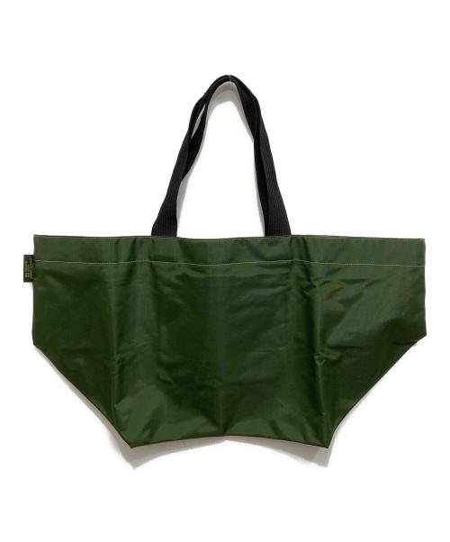 Herve Chapelier（エルベシャプリエ）Herve Chapelier (エルベシャプリエ) ナイロン舟型ショルダーXL グリーンの古着・服飾アイテム