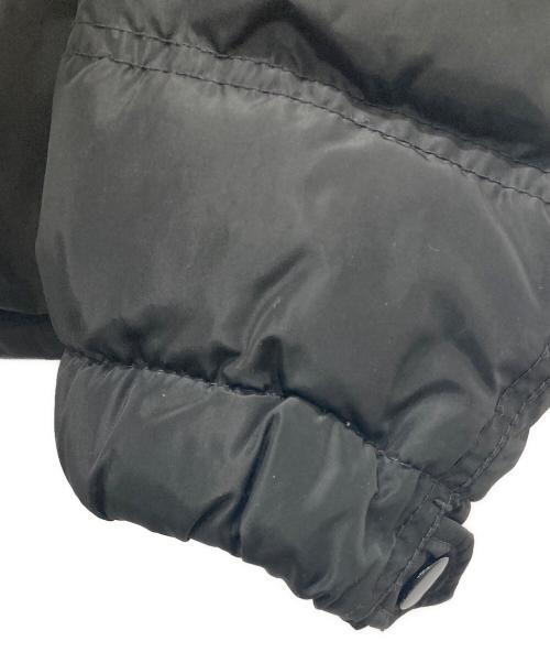 PRADA（プラダ）PRADA (プラダ) 三角ロゴプレート付きダウンジャケット ブラック サイズ:36の古着・服飾アイテム