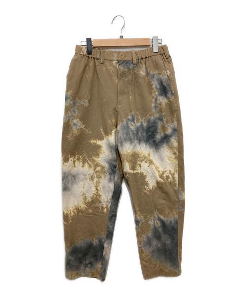 IM MEN（アイム メン）IM MEN (アイム メン) SPLASH/総柄パンツ ブラウン サイズ:SIZE2の古着・服飾アイテム