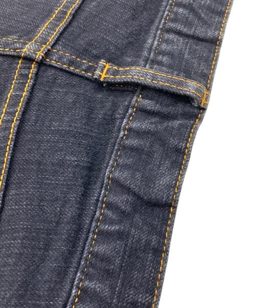 Vivienne Westwood man（ヴィヴィアン ウェストウッド マン）Vivienne Westwood MAN (ヴィヴィアン ウェストウッド マン) オーブ刺繍デニムパンツ ブラック サイズ:48の古着・服飾アイテム