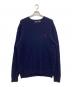 RALPH LAUREN（ラルフローレン）の古着「ケーブルニット」｜ブルー