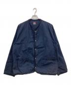 45Rフォーティファイブ・アール）の古着「コットンカバーオールジャケット」｜ブルー
