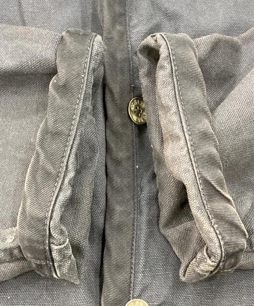 45R（フォーティファイブ・アール）45R (フォーティファイブ・アール) コットンカバーオールジャケット ブルー サイズ:４（L)の古着・服飾アイテム