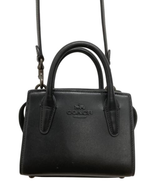 COACH（コーチ）COACH (コーチ) アンドレアミニキャリーオール ブラックの古着・服飾アイテム