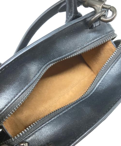 COACH（コーチ）COACH (コーチ) アンドレアミニキャリーオール ブラックの古着・服飾アイテム