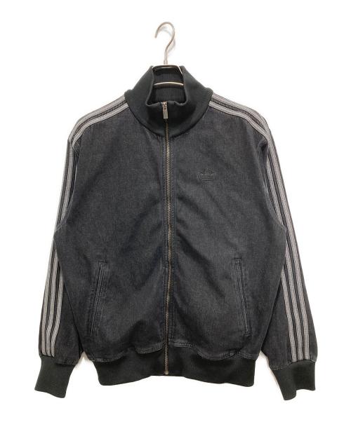 adidas（アディダス）adidas (アディダス) デニムファイヤーバードトラックトップ ブラック サイズ:Mの古着・服飾アイテム