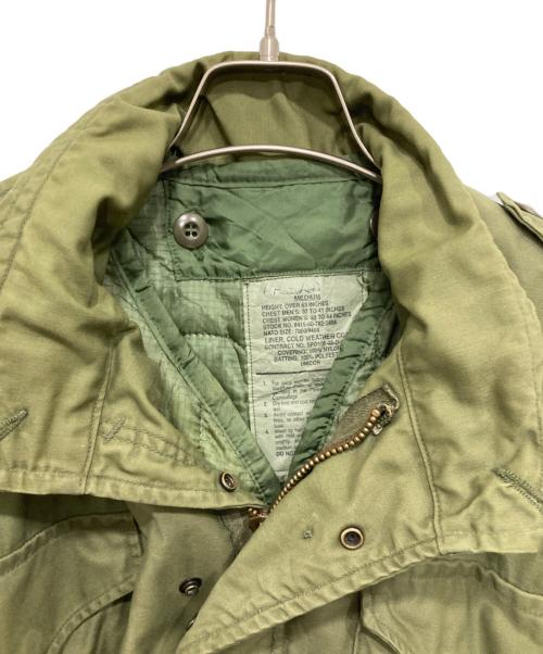 US ARMY（ユーエスアーミー）US ARMY (ユーエスアーミー) M65ジャケット カーキ サイズ:Mの古着・服飾アイテム