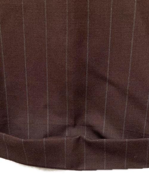 WACKO MARIA GUILTY PARTIES（ワコマリア ギルティーパーティー）WACKO MARIA GUILTY PARTIES (ワコマリア ギルティーパーティー) ウールストライプスラックス バイオレット×グレー サイズ:Mの古着・服飾アイテム