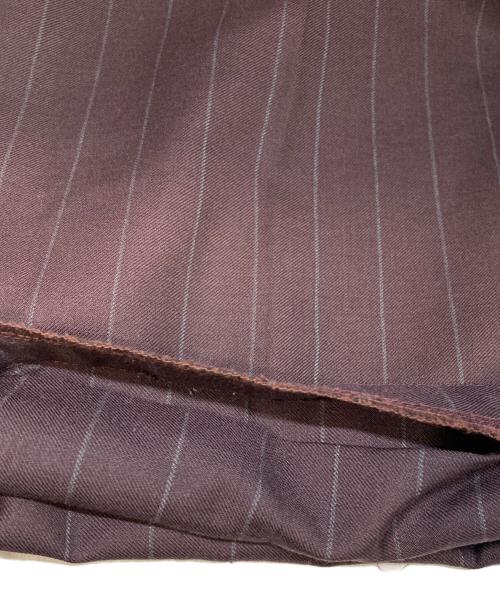 WACKO MARIA GUILTY PARTIES（ワコマリア ギルティーパーティー）WACKO MARIA GUILTY PARTIES (ワコマリア ギルティーパーティー) ウールストライプスラックス バイオレット×グレー サイズ:Mの古着・服飾アイテム