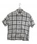 Schott（ショット）の古着「OMBRE CHECK SHIRT」｜グレー