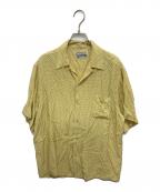 WACKO MARIAワコマリア）の古着「ドット柄ハワイアンオープンカラーシャツ」｜イエロー