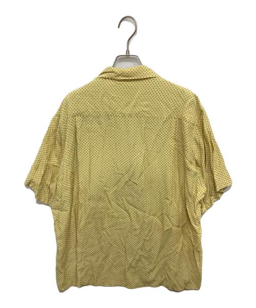 WACKO MARIA（ワコマリア）WACKO MARIA (ワコマリア) ドット柄ハワイアンオープンカラーシャツ イエロー サイズ:Lの古着・服飾アイテム
