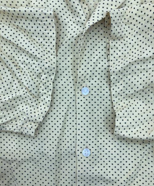 WACKO MARIA（ワコマリア）WACKO MARIA (ワコマリア) ドット柄ハワイアンオープンカラーシャツ イエロー サイズ:Lの古着・服飾アイテム