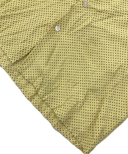WACKO MARIA（ワコマリア）WACKO MARIA (ワコマリア) ドット柄ハワイアンオープンカラーシャツ イエロー サイズ:Lの古着・服飾アイテム