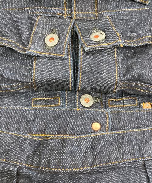 GRAPH ZERO（グラフゼロ）graph zero (グラフゼロ) モンスターストレッチ1stGジャン インディゴ サイズ:Mの古着・服飾アイテム