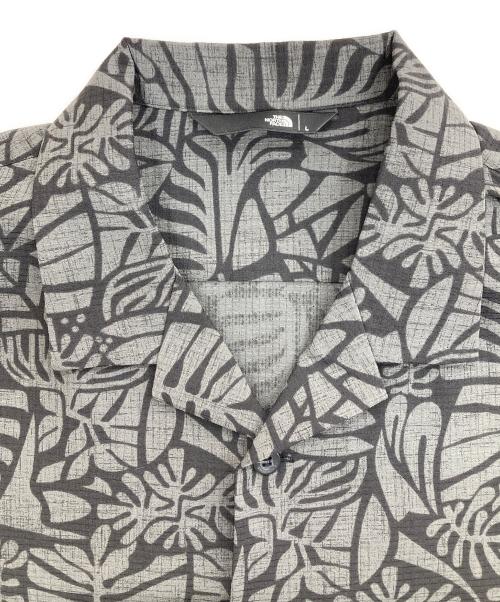 THE NORTH FACE（ザ ノース フェイス）THE NORTH FACE (ザ ノース フェイス) S/S Aloha Vent Shirt グレー サイズ:Lの古着・服飾アイテム