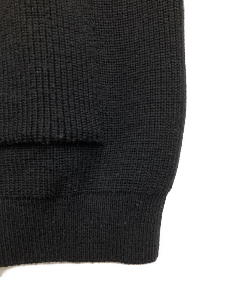 UNDECORATED（アンデコレイテッド）UNDECORATED (アンデコレイテッド) MF Wool Knit Zp Vest ブラック サイズ:3の古着・服飾アイテム