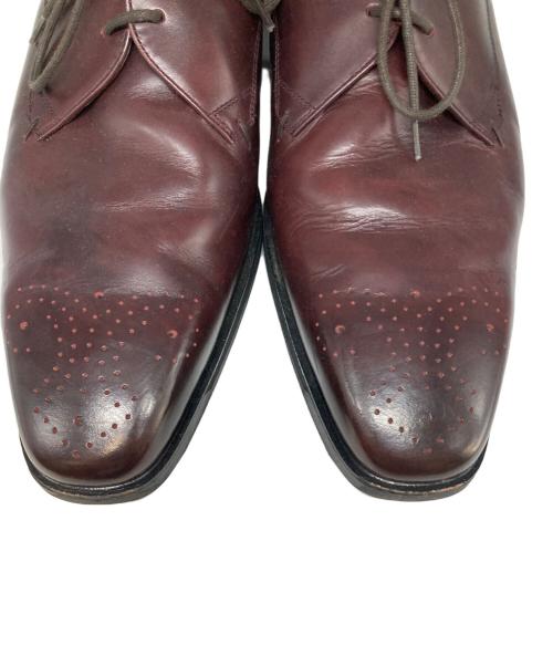 ASICS Runwalk（アシックス ランウォーク）asics runwalk (アシックス ランウォーク) レザーシューズ ボルドー サイズ:27の古着・服飾アイテム