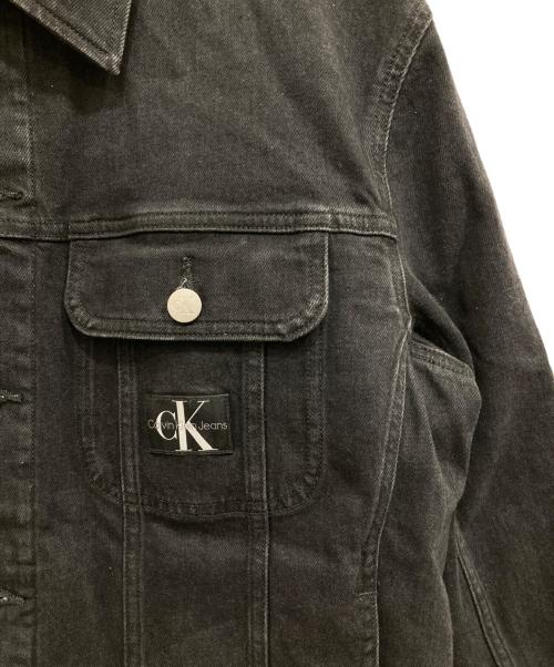 Calvin Klein（カルバンクライン）Calvin Klein (カルバンクライン) 90s デニムジャケット ブラック サイズ:Mの古着・服飾アイテム