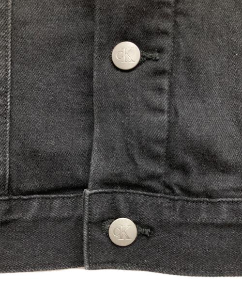 Calvin Klein（カルバンクライン）Calvin Klein (カルバンクライン) 90s デニムジャケット ブラック サイズ:Mの古着・服飾アイテム