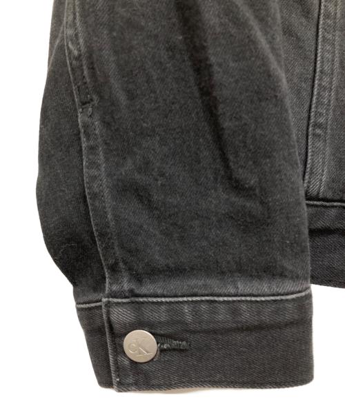 Calvin Klein（カルバンクライン）Calvin Klein (カルバンクライン) 90s デニムジャケット ブラック サイズ:Mの古着・服飾アイテム