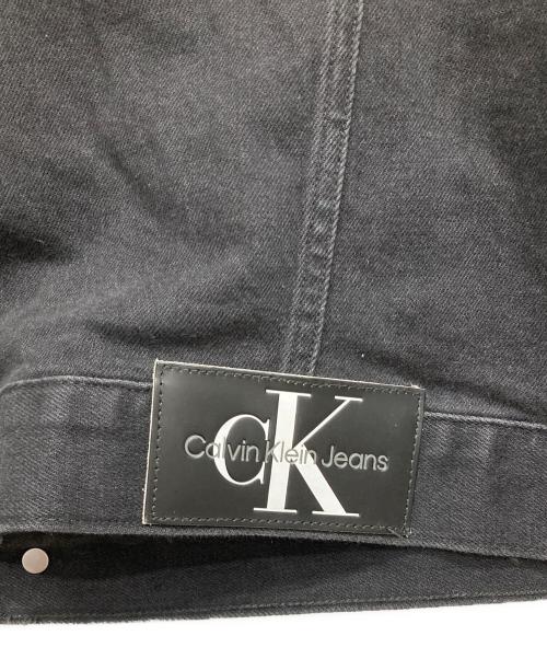 Calvin Klein（カルバンクライン）Calvin Klein (カルバンクライン) 90s デニムジャケット ブラック サイズ:Mの古着・服飾アイテム