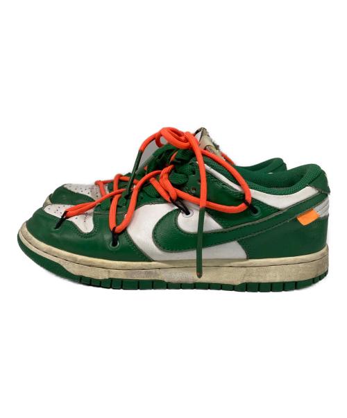 NIKE（ナイキ）NIKE (ナイキ) NIKE DUNK LOW LTHR / OW グリーン サイズ:24の古着・服飾アイテム