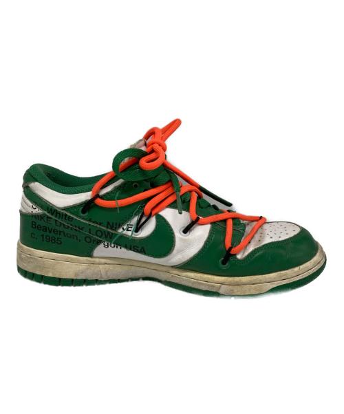NIKE（ナイキ）NIKE (ナイキ) NIKE DUNK LOW LTHR / OW グリーン サイズ:24の古着・服飾アイテム