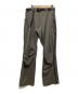 GR10K（ジーアールテンケー）の古着「Belted straight-leg trousers」｜オリーブ