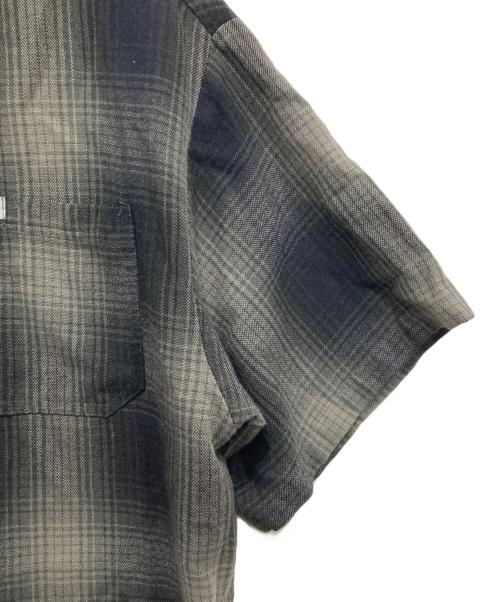 CalTop（キャルトップ）CalTop (キャルトップ) 半袖チェックシャツ ブラック サイズ:不明の古着・服飾アイテム