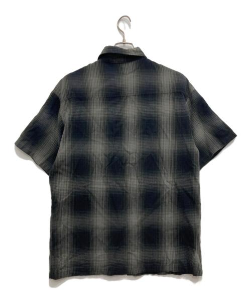 CalTop（キャルトップ）CalTop (キャルトップ) 半袖チェックシャツ ブラック サイズ:不明の古着・服飾アイテム
