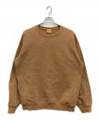 Dimeダイム）の古着「CLASSIC SMALL LOGO CREWNECK」｜ブラウン