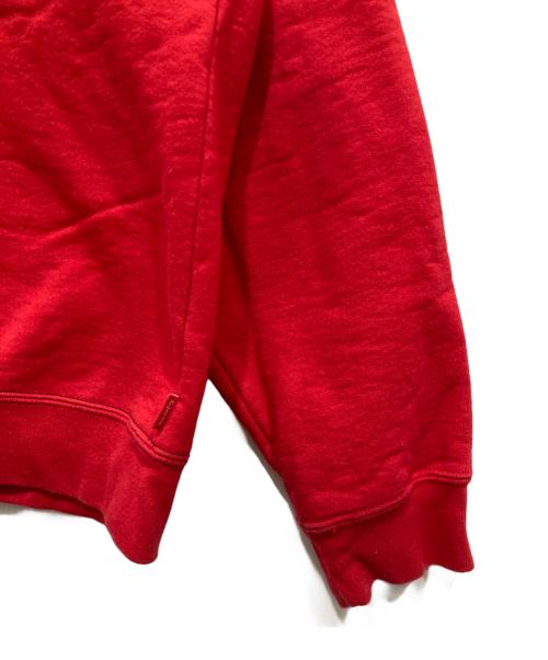 SUPREME（シュプリーム）Supreme (シュプリーム) Split crewneck sweatshirt ネイビー×レッド サイズ:Lの古着・服飾アイテム